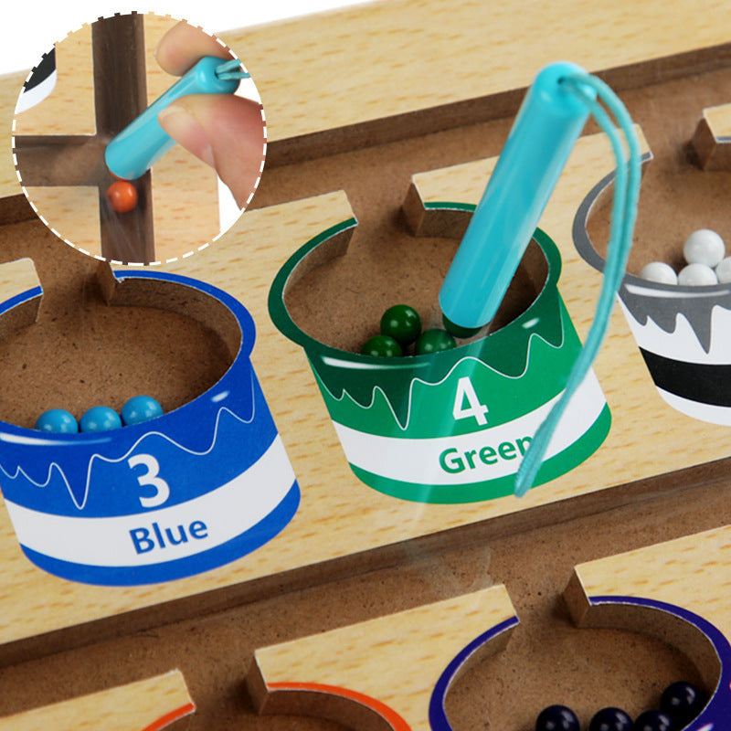 Colourful Maze - Montessori Toy