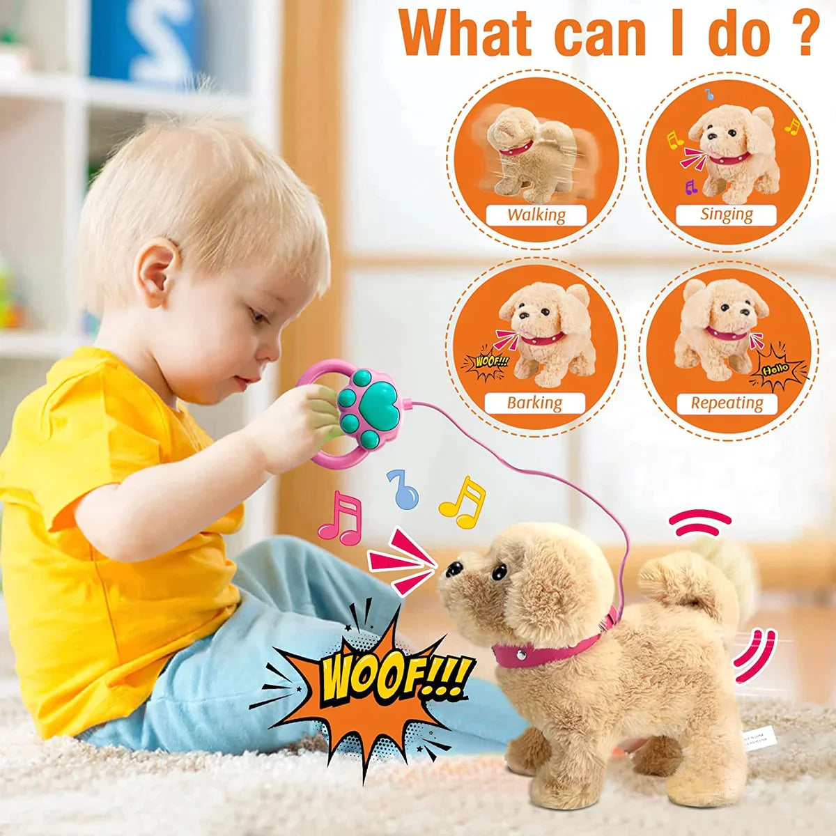 Plush Puppy - Interactive Pet