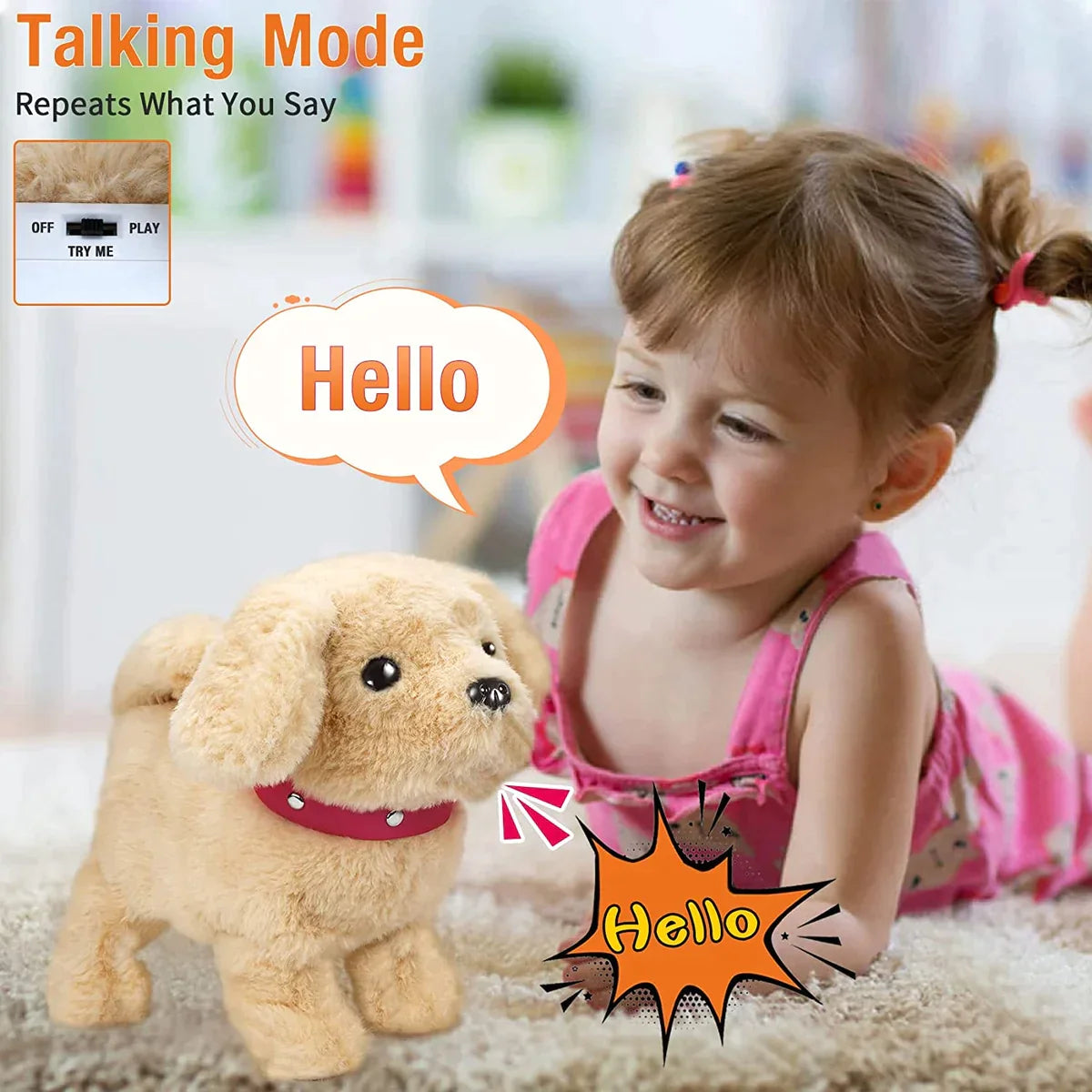 Plush Puppy - Interactive Pet